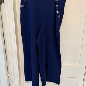 Torrid Royal Blue Button-Accent Dress Pants 20w